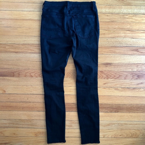 Frame black distressed skinny jeans - Picture 9 of 10
